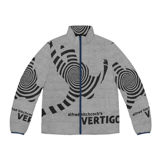 Vertigo Puffer Jacket 5 - A Unique and Original Minimalist Design Inspired by the Classic Alfred Hitchcock Film