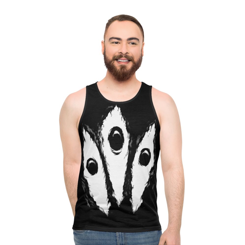 Unisex Manga-Inspired "Kishin Eyes" Tank Top - men