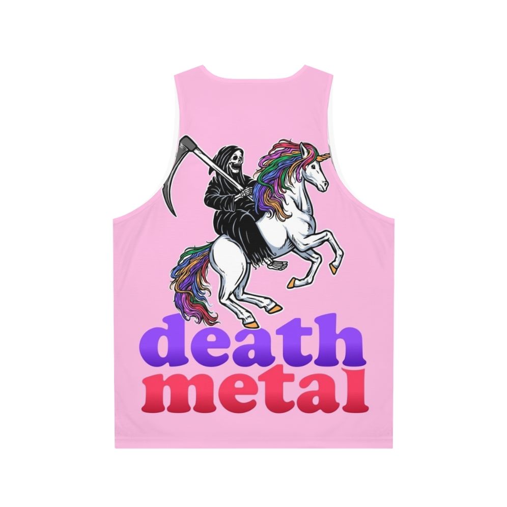 Death Metal Unisex Tank Top - Back