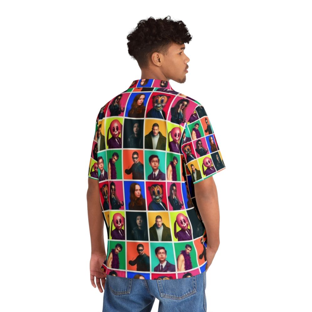 The Umbrella Academy Character Collage Hawaiian Shirt - People Back