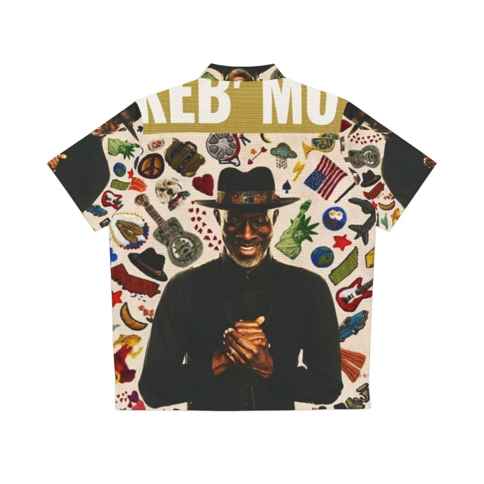 Keb Mo Hawaiian Shirt - Back