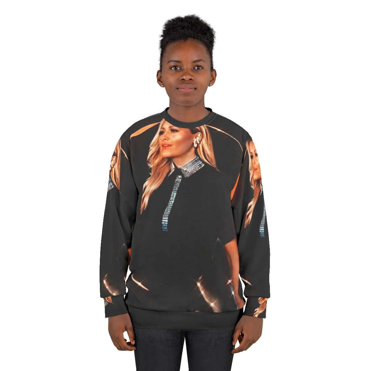 Helene Fischer Sweatshirt featuring a portrait of the pop star - women