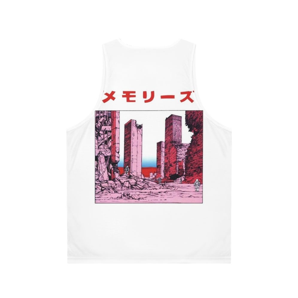 Akira manga inspired Katsuhiro Otomo memories unisex tank top - Back