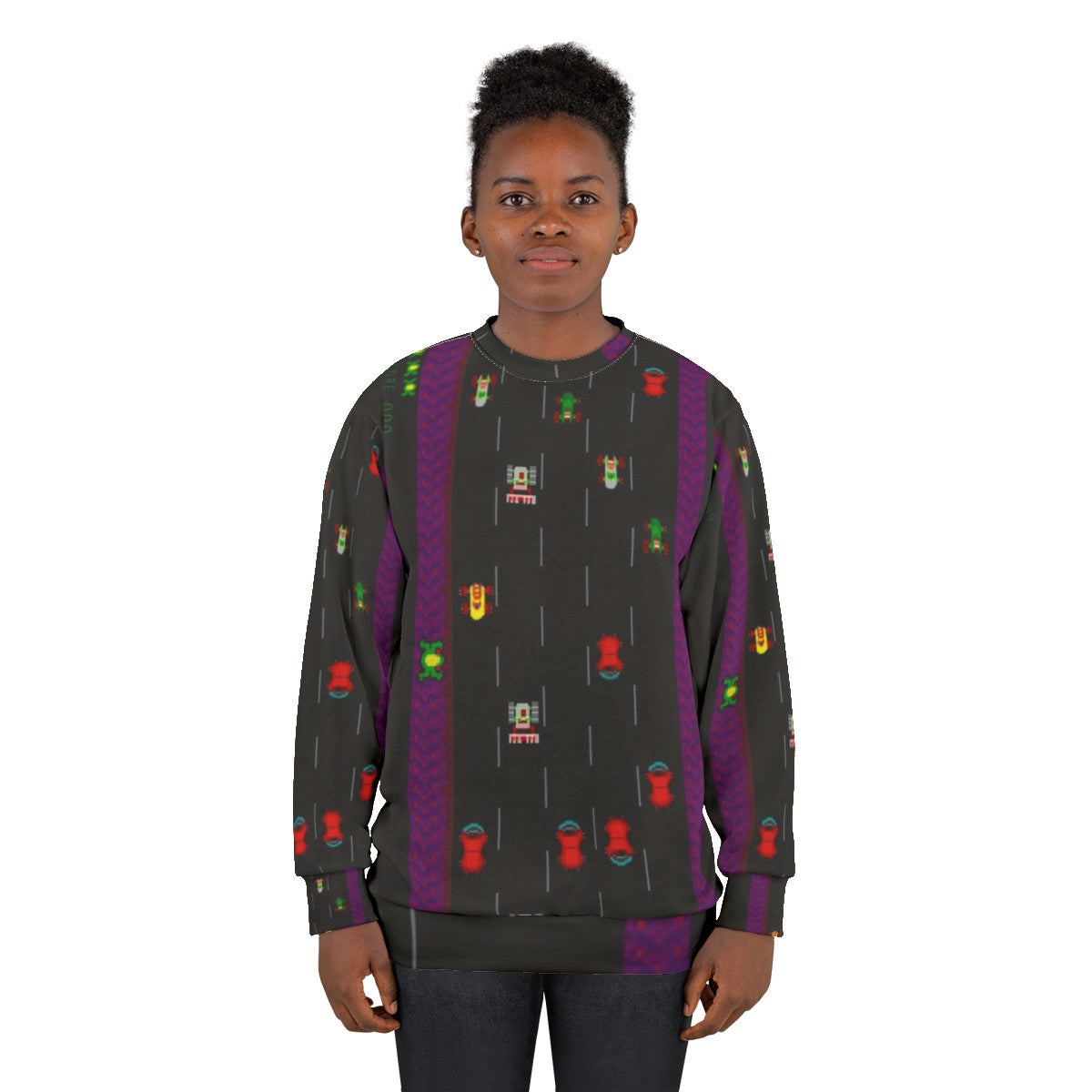 Retro Frogger Sweatshirt - women