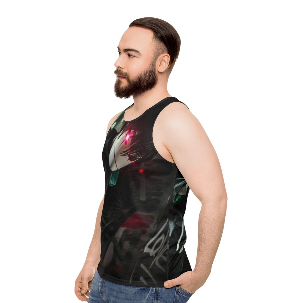 Darker Than Black Hei Anime Cosplay Tank Top - men side