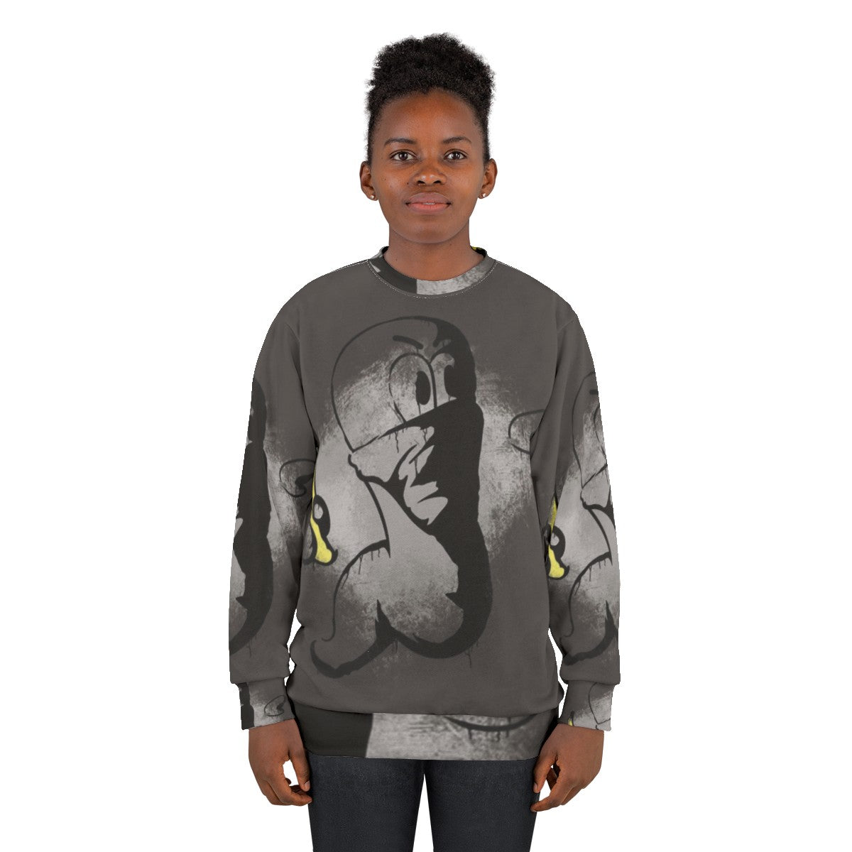 Worms Armageddon Banana Bomb Sweatshirt - women