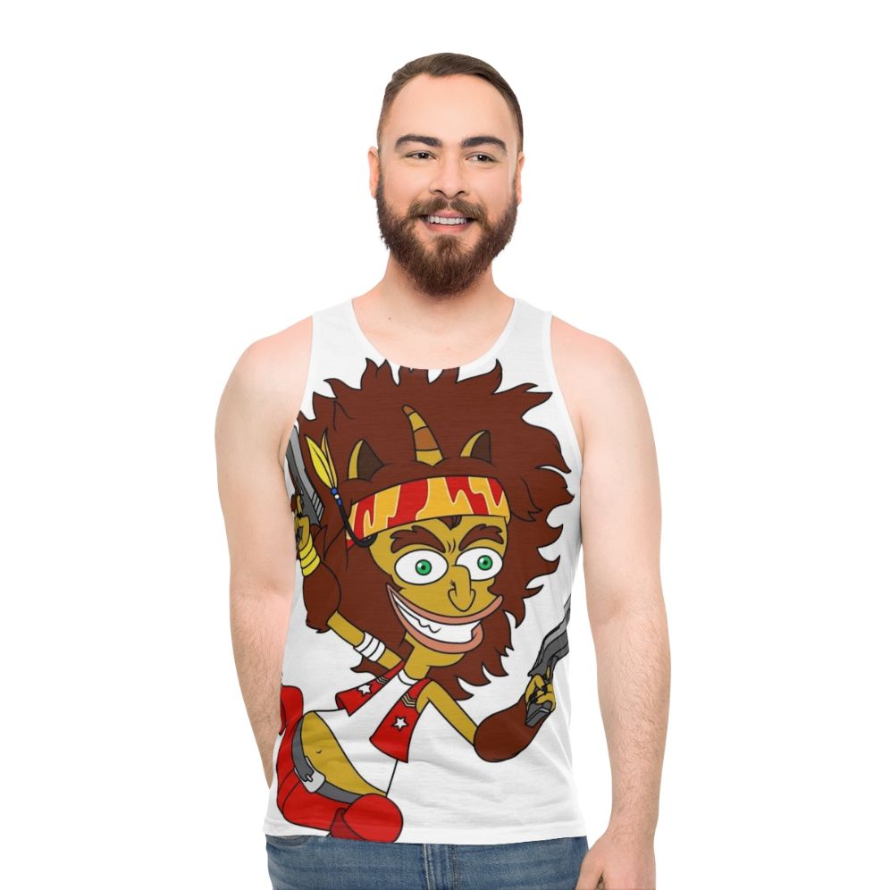 Big Mouth Maury Unisex Tank Top - men