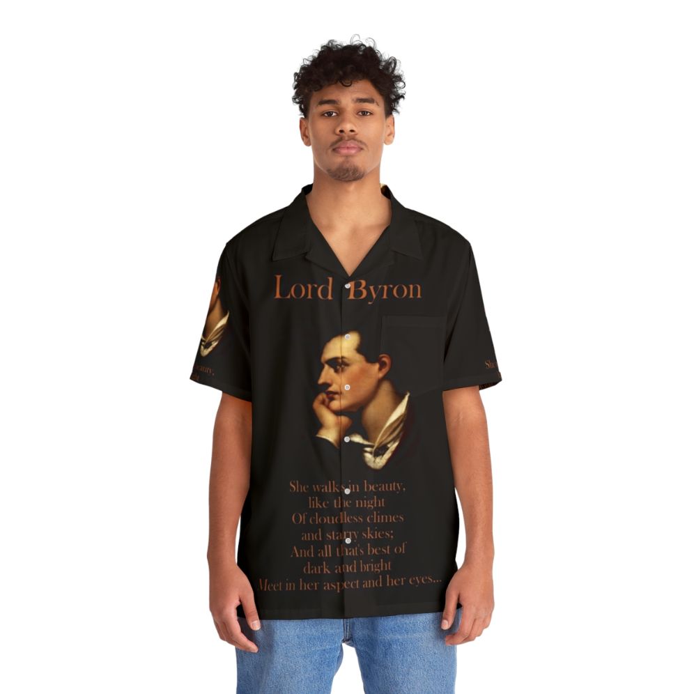 Lord Byron "She Walks in Beauty" Hawaiian Shirt - People Front