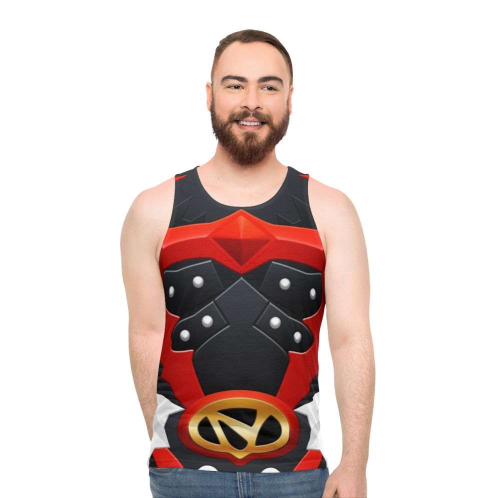 Psycho Red Unisex Tank Top - men