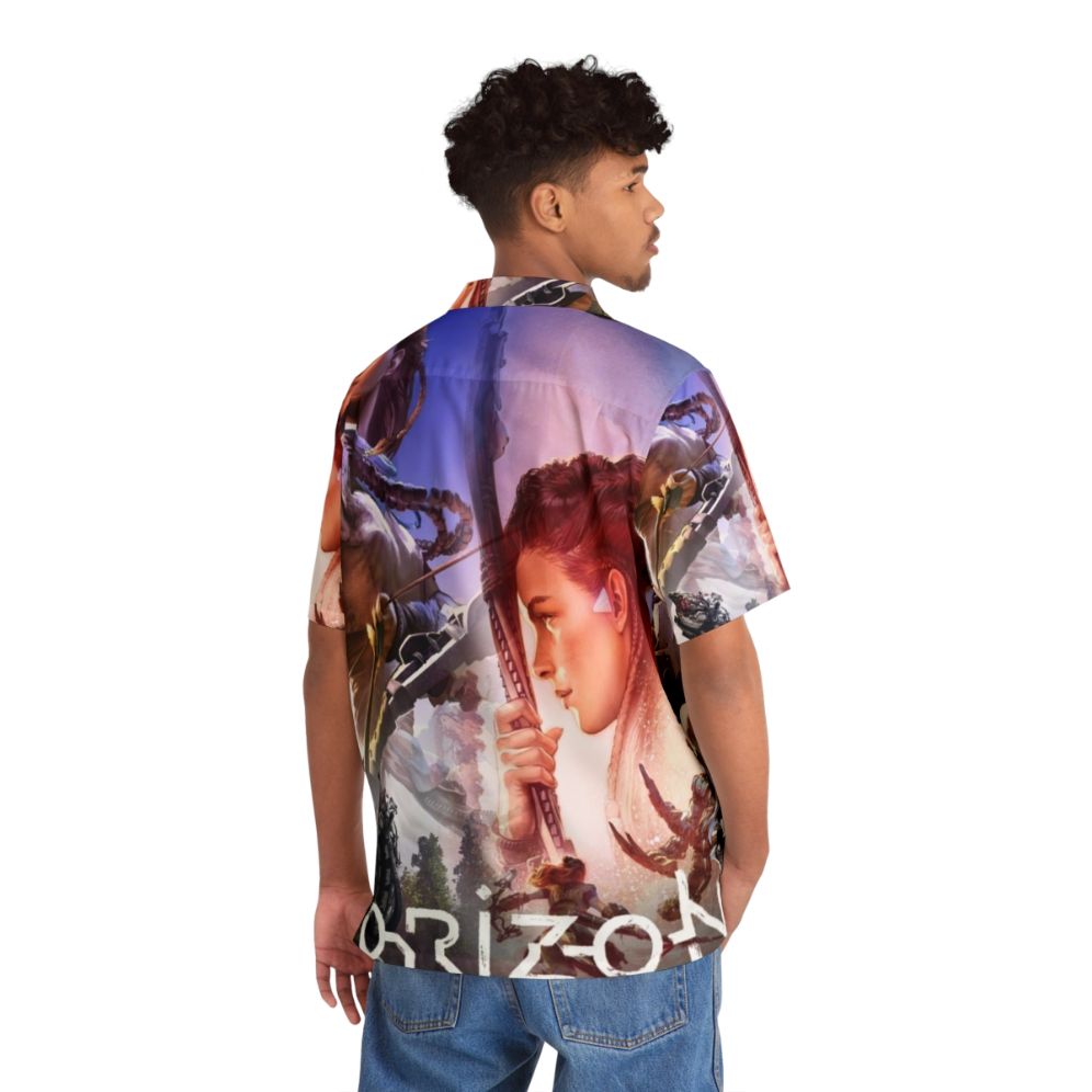 Horizon Forbidden West Aloy Hawaiian Shirt - People Back