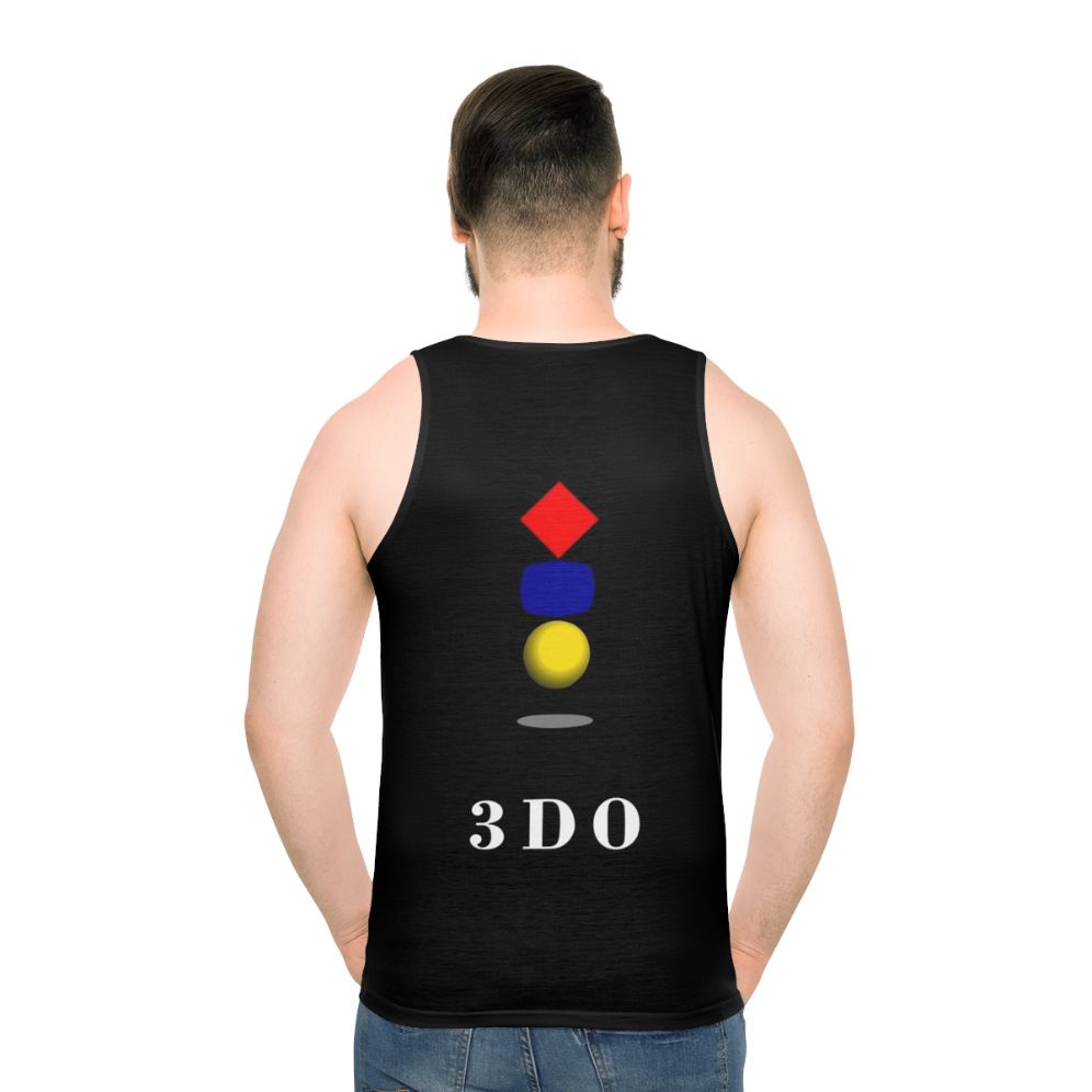 Unisex 3DO Company Logo Classic Tank Top - men back