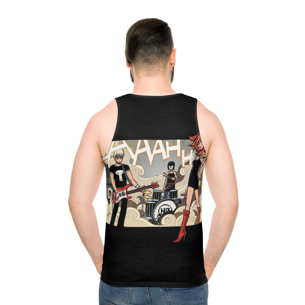 The Clash At Demonhead Unisex Music Fan Tank Top - men back