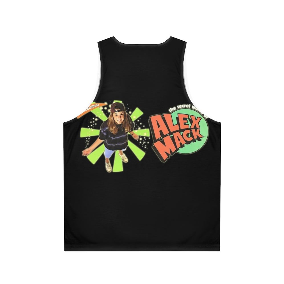 Alex Mack 90s Nickelodeon Unisex Tank Top - Back