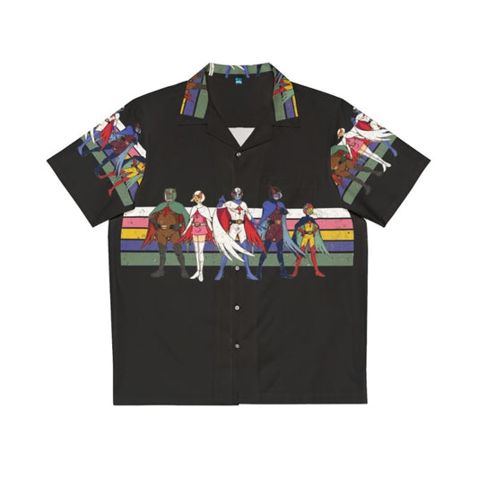 Retro G Force Battle of the Planets Hawaiian Shirt