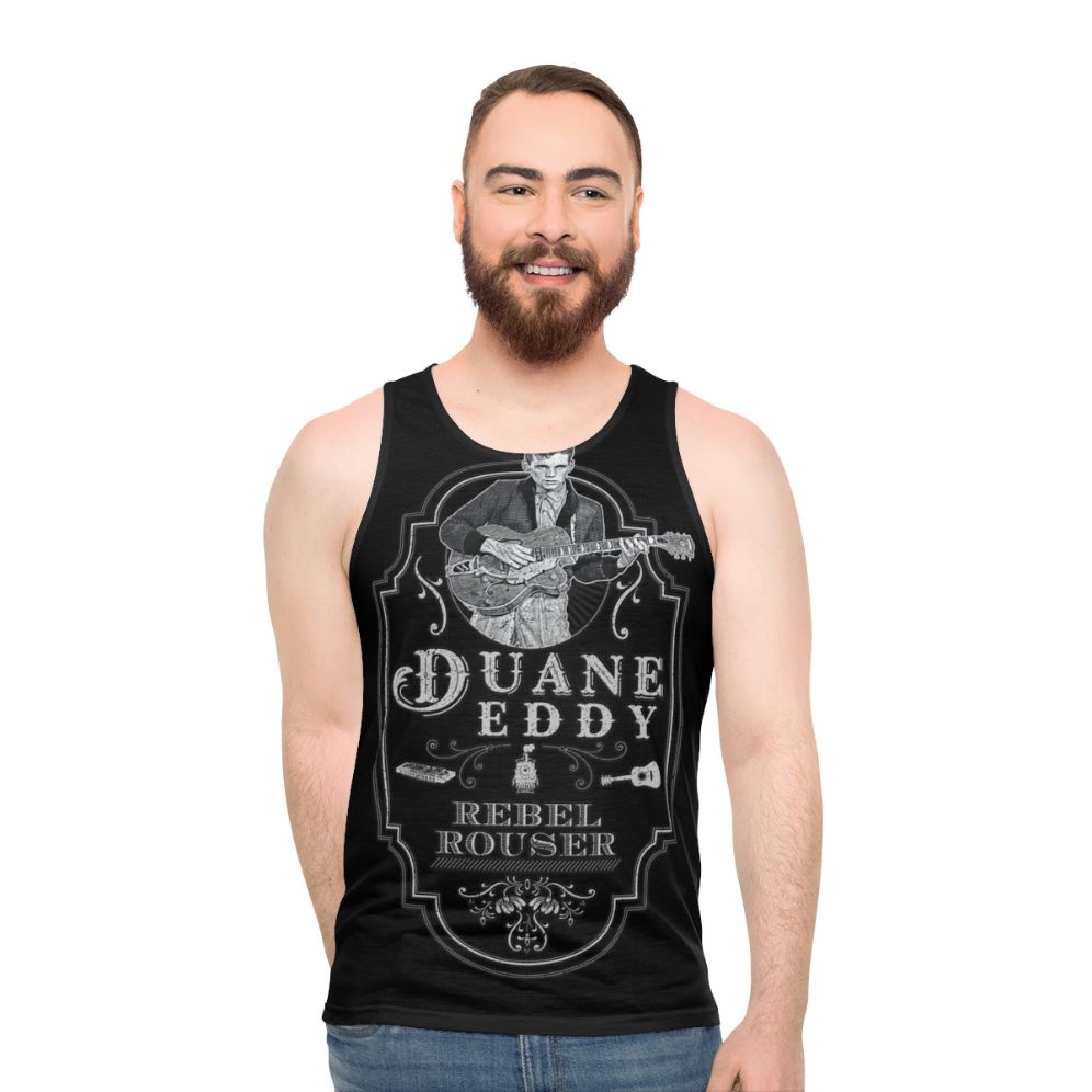 Duane Eddy Rockabilly Tribute Unisex Tank Top - men