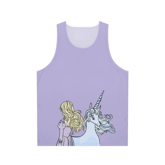 The Last Unicorn Lady Amalthea Unisex Unicorn Tank Top