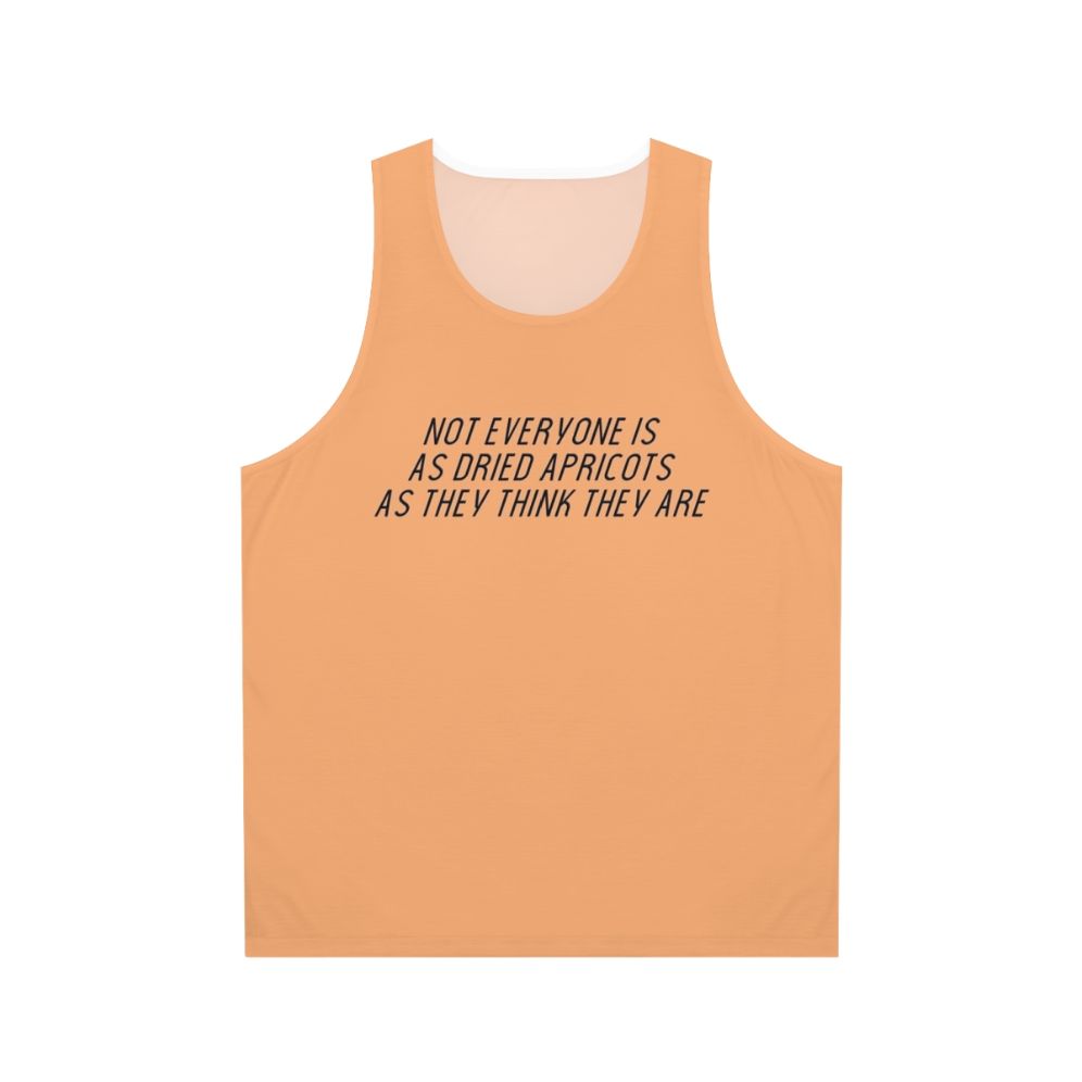 James Acaster's Surreal Apricots Unisex Tank Top