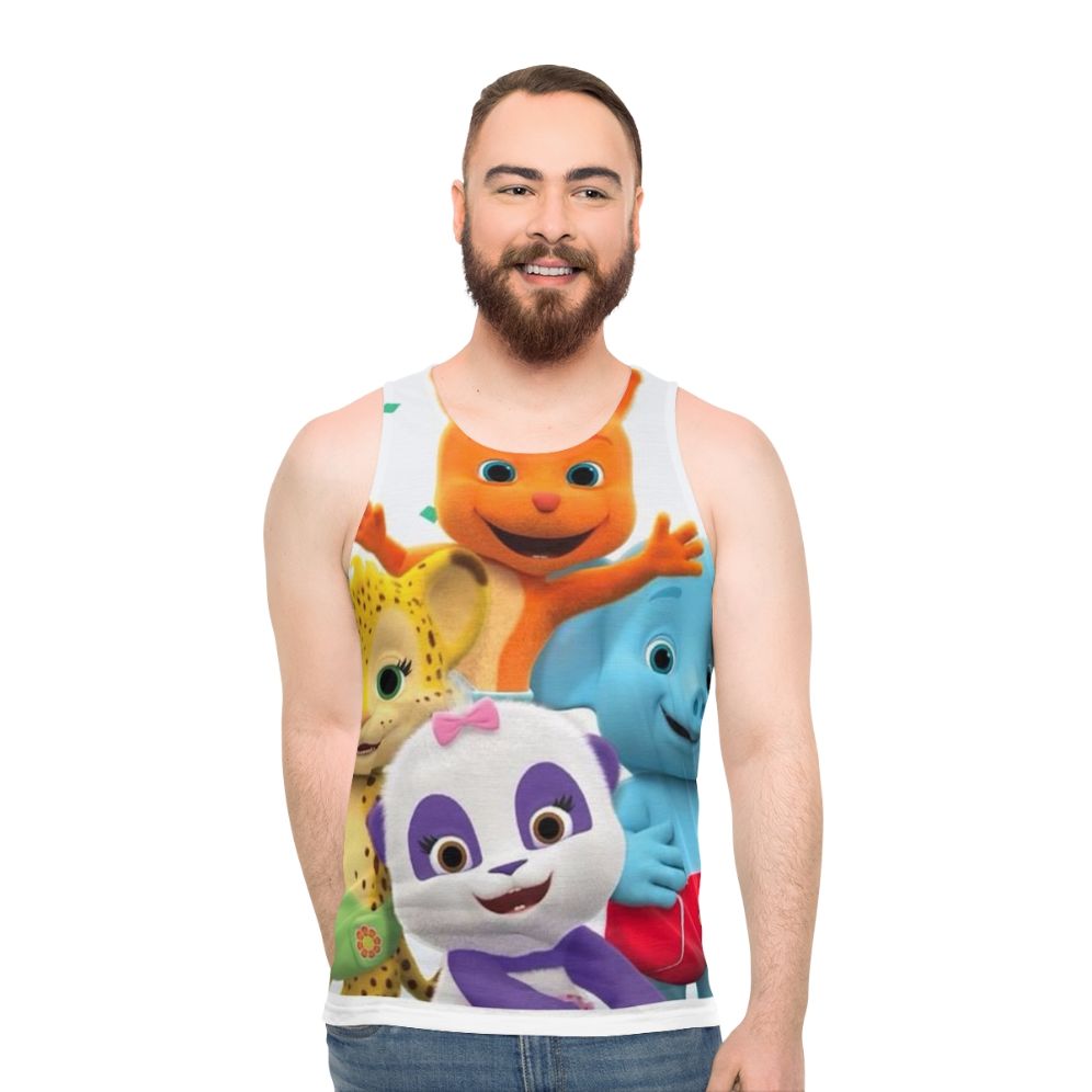 Word Party Kids TV Show Unisex Tank Top - men