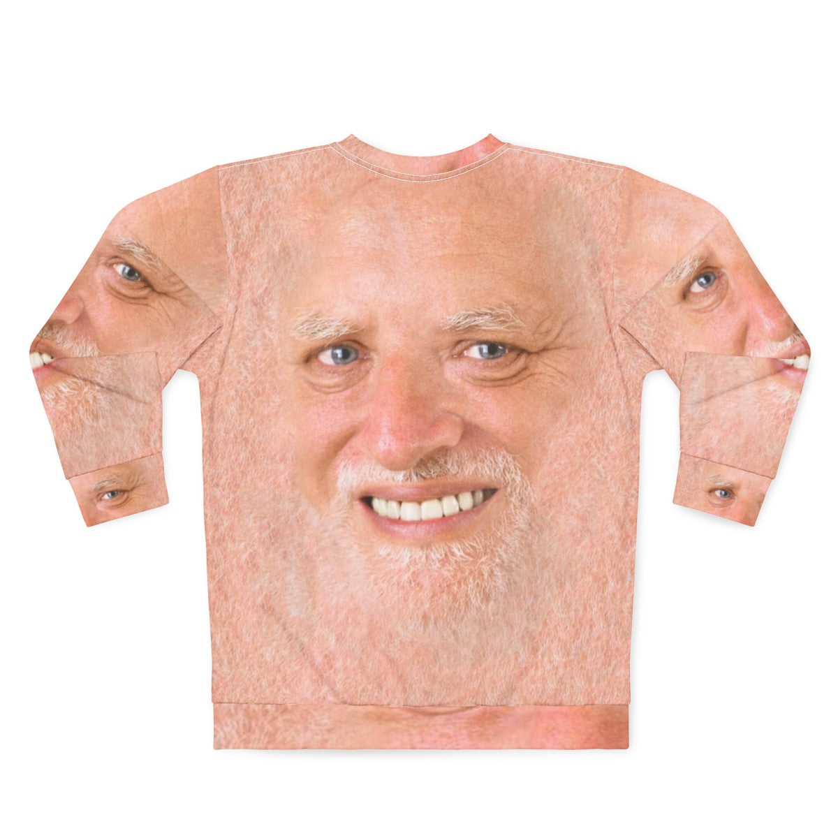 Hide The Pain Harold Meme Sweatshirt - Back