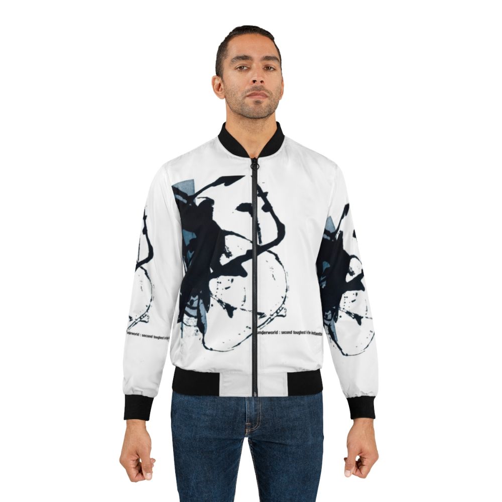 Underworld-inspired bomber jacket with a music-inspired design - Lifestyle