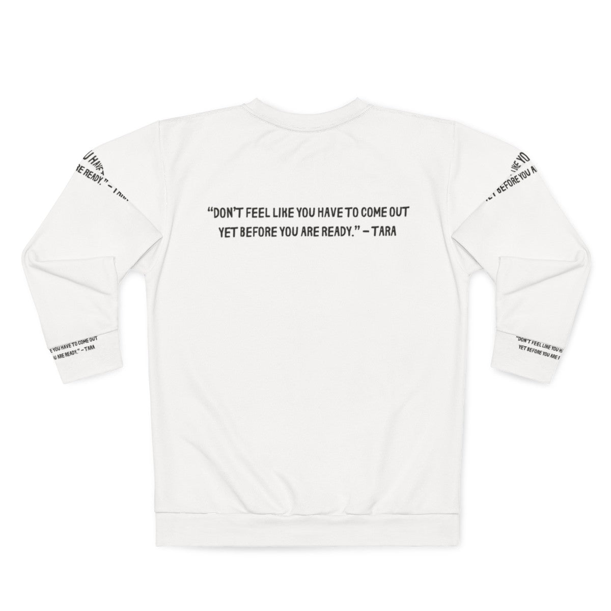 Heartstopper Gang Sweatshirt - Official Netflix Merch - Back