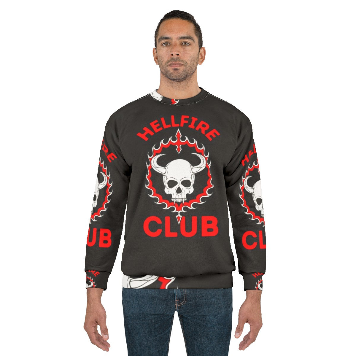 Hellfire Club Stranger Things 80s Youth Sweatshirt - men