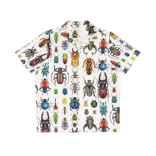 Beetle Collection Hawaiian Shirt featuring a vibrant nature-inspired design