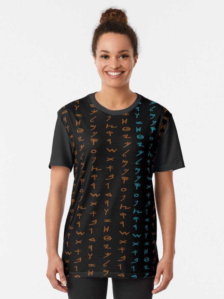 Paleo Hebrew 12 Tribes Graphic T-Shirt - Women