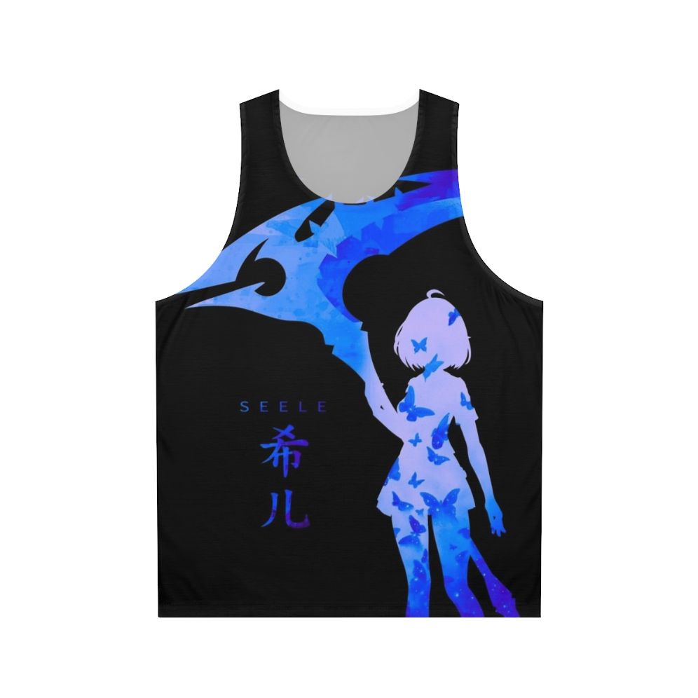 Blue Butterflies Unisex Tank Top