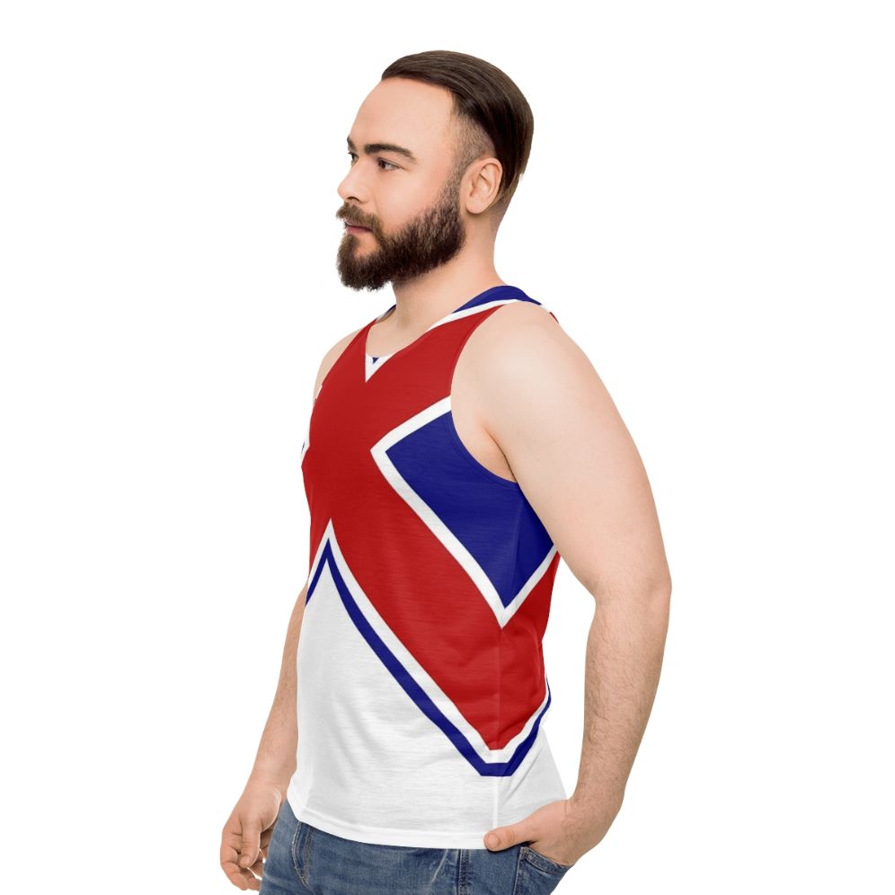 Union Cross Unisex Marvel Comics Tank Top - men side