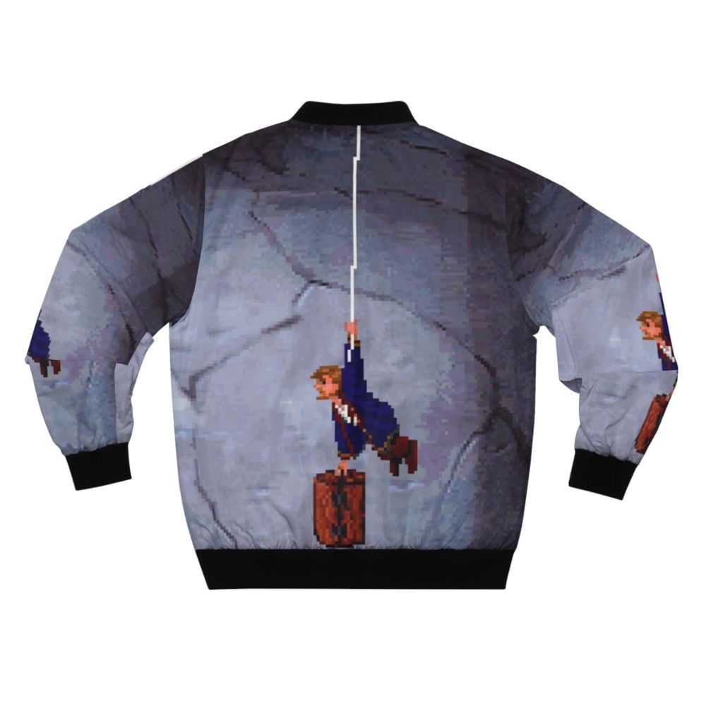 Monkey Island II Guybrush Threepwood Bomber Jacket - Back