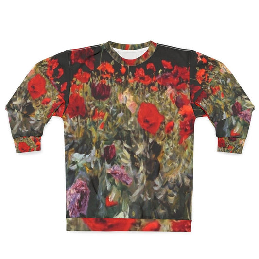 John Singer Sargent Poppies Impressionist Sweatshirt