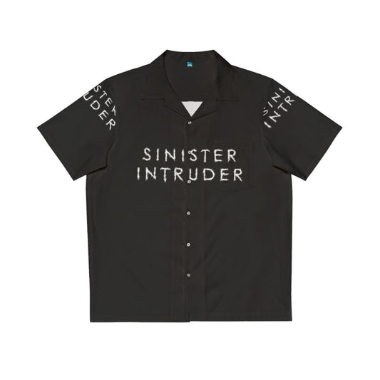 Sinister Intruder Logo Design Dark Hawaiian Shirt