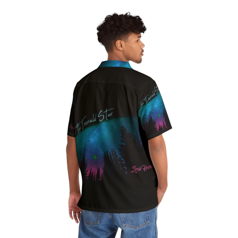 Lord Huron Hawaiian Shirt with Vide Noir Galaxy Design - People Back