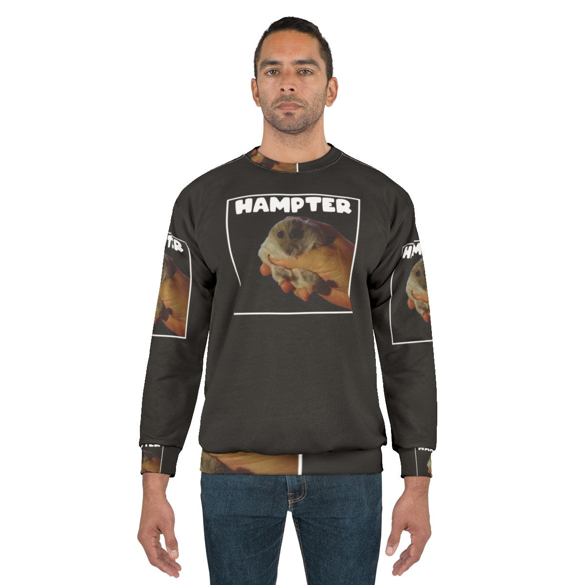 Hampter Meme Hamster Sweatshirt - men