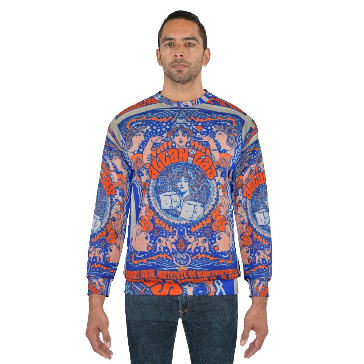 Allah Las Psychedelic Rock Sweatshirt - men