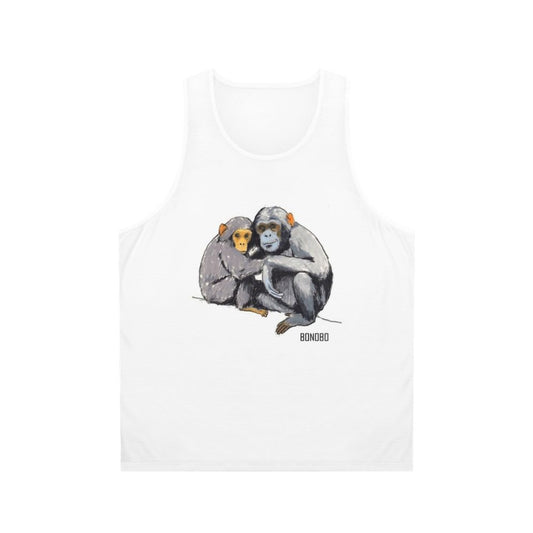 Bonobo unisex tank top with band logo