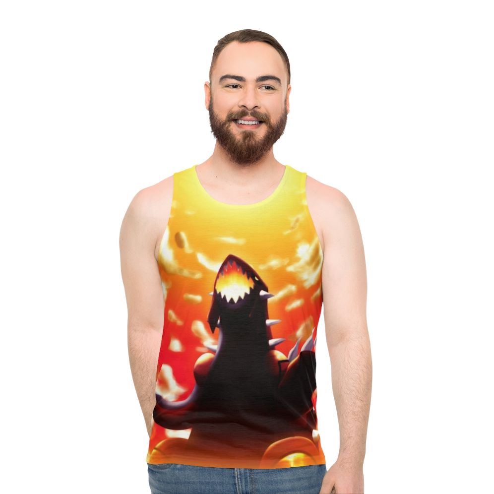 Groudon Pokemon Fan Art Unisex Tank Top - men