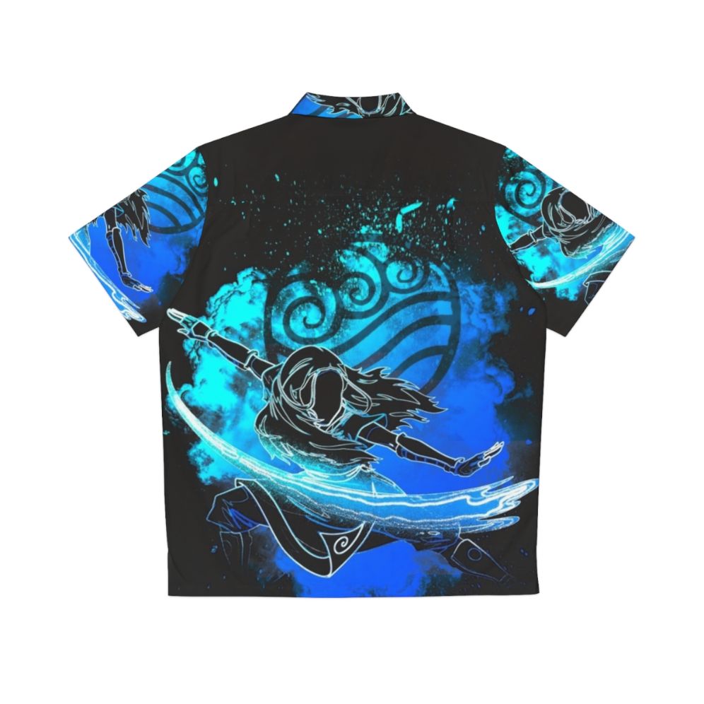 Avatar The Last Airbender Waterbender Hawaiian Shirt - Back