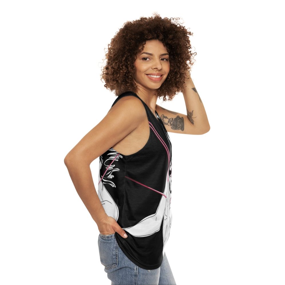 Wicked City Unisex Anime & Manga Tank Top - women side