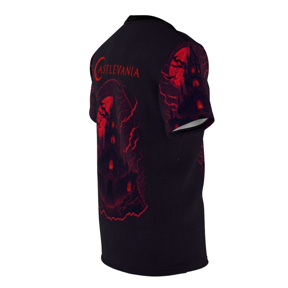 Castlevania Inspired Edge of Night Graphic T-Shirt - men right