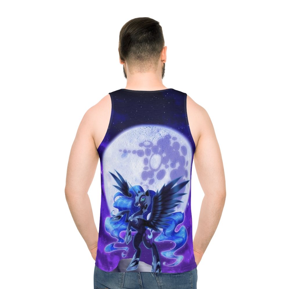 Nightmare Moon Unisex Tank Top - men back