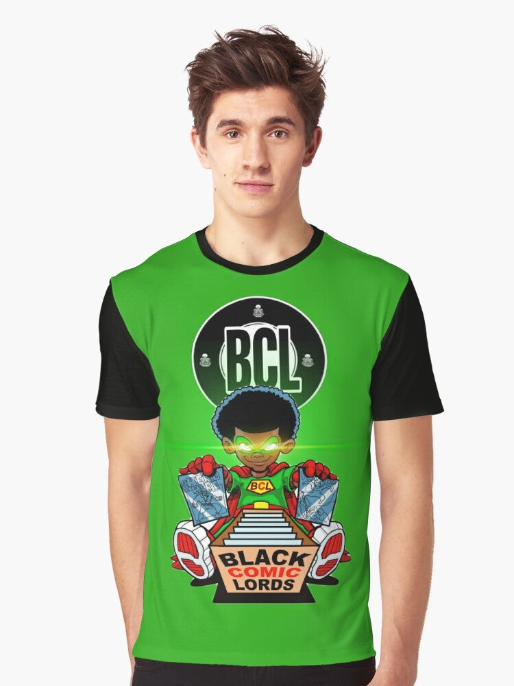 BCL Super Saiyan Edition Graphic T-Shirt featuring a dragon ball inspired design - Men