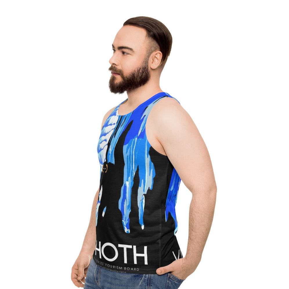 Hoth Unisex Tank Top - men side