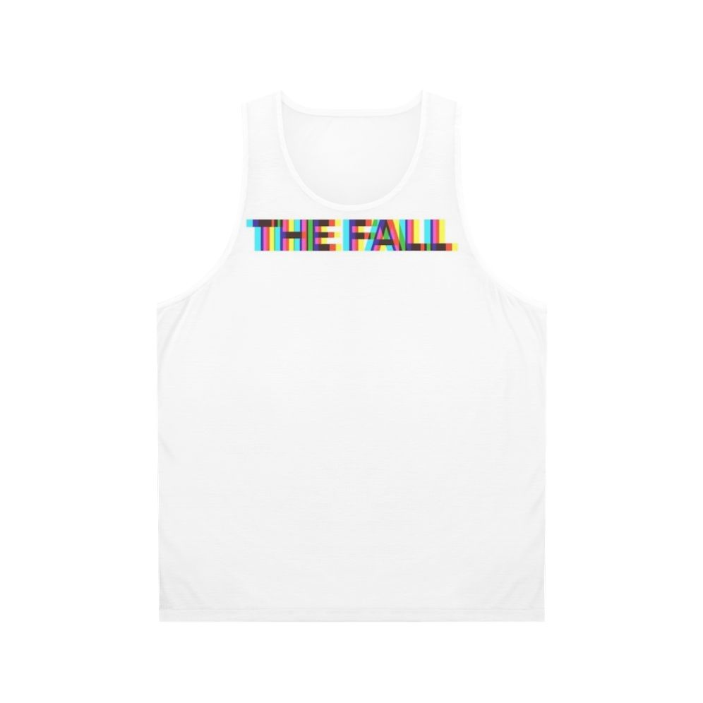 Unisex tank top featuring The Fall and Mark E. Smith design