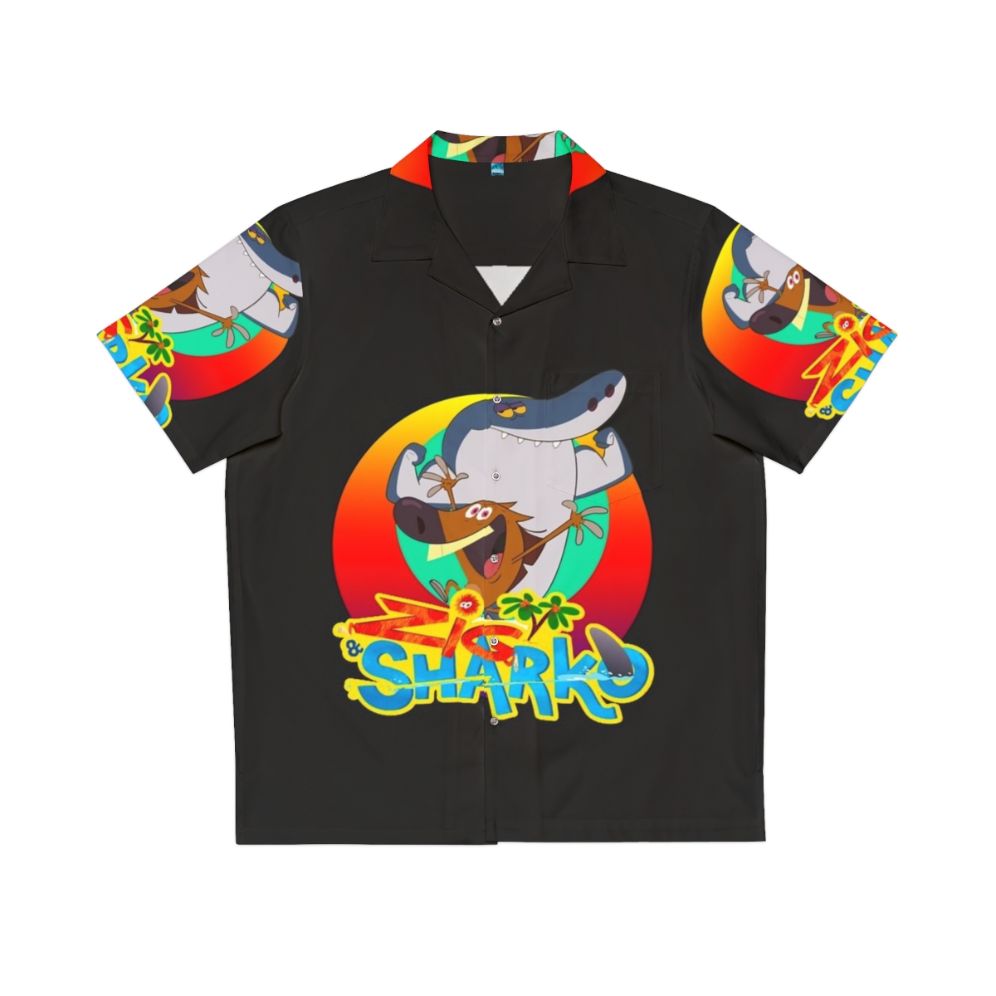 Zig and Sharko Games Hawaiian Shirt