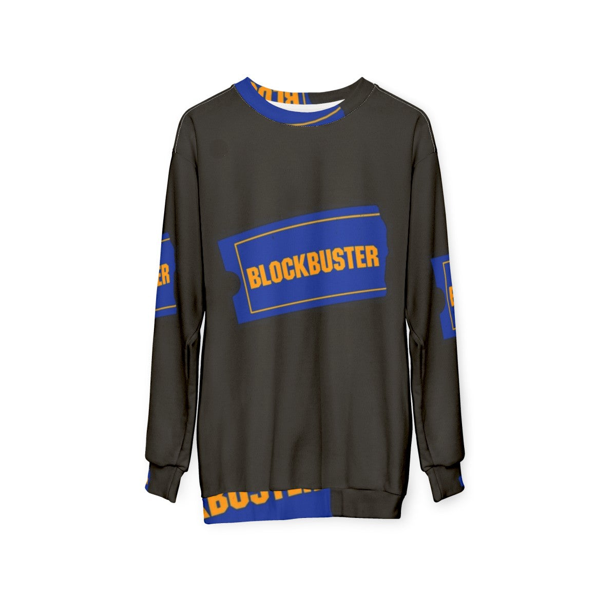 Blockbuster Video Logo Vintage Sweatshirt - hanging