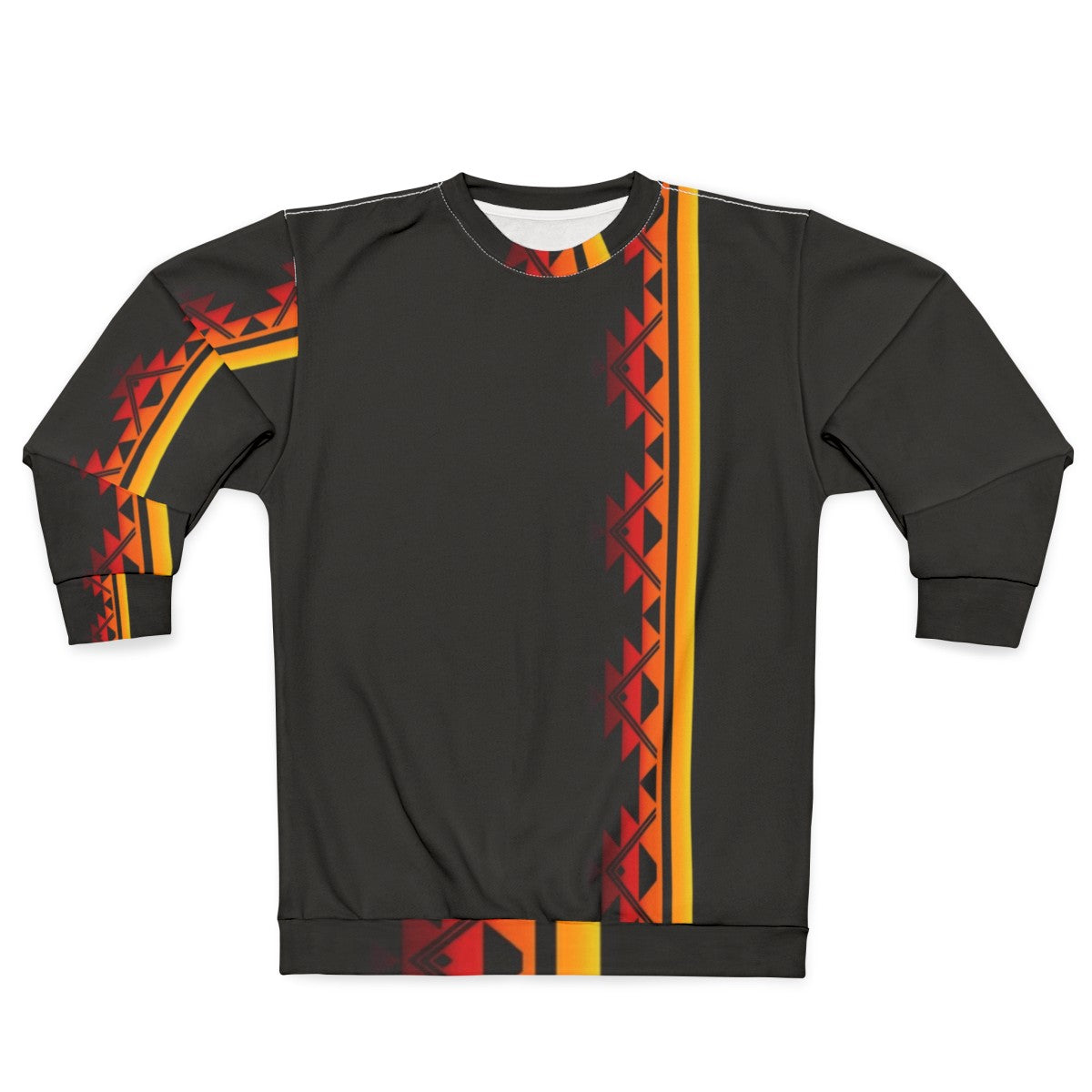 Sunset Mountain Design Klamath Tribes Indigenous Sweatshirt