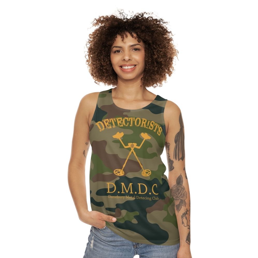 Detectorists Camo Tank Top - women