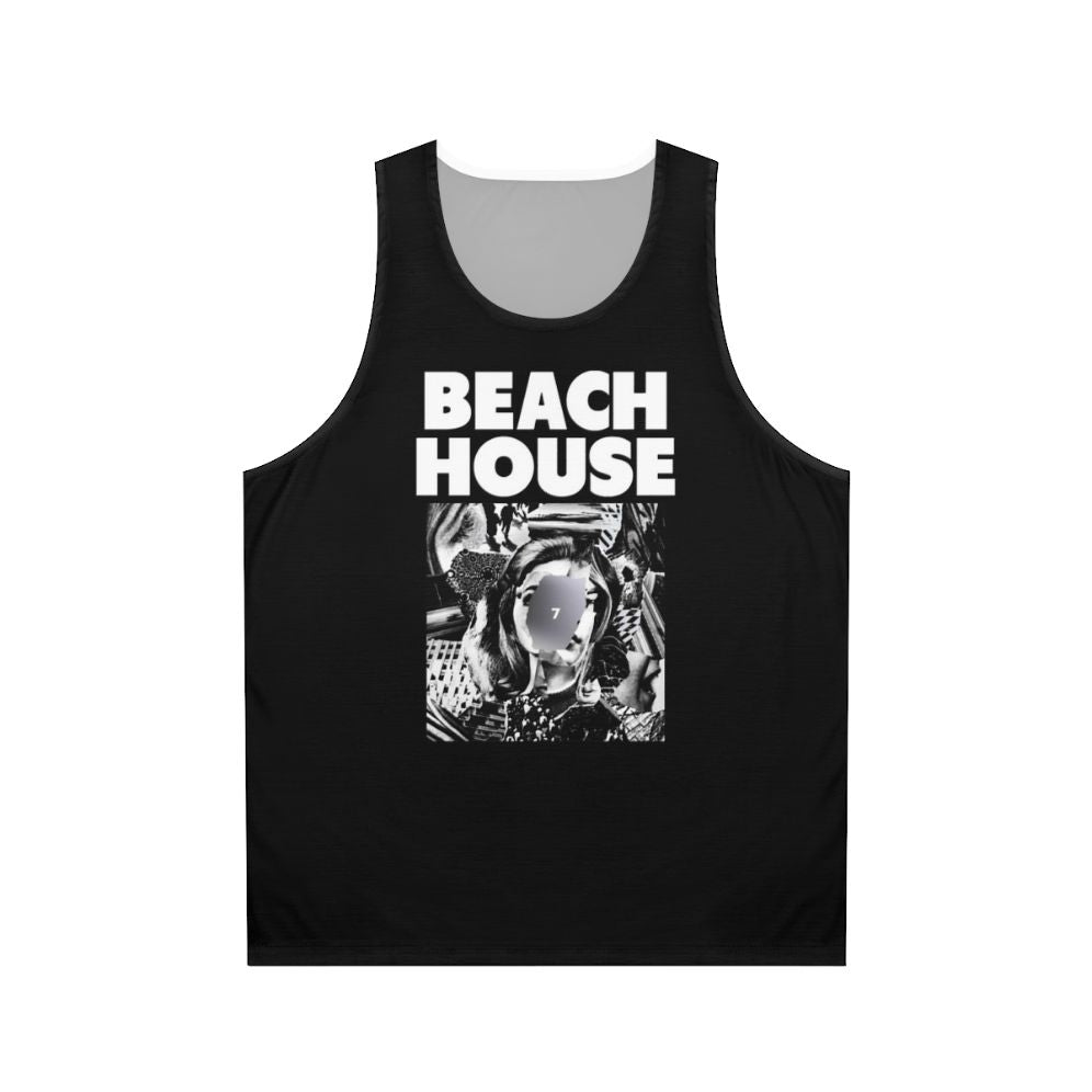 Unisex Beach House Tropical Coastal Tank Top